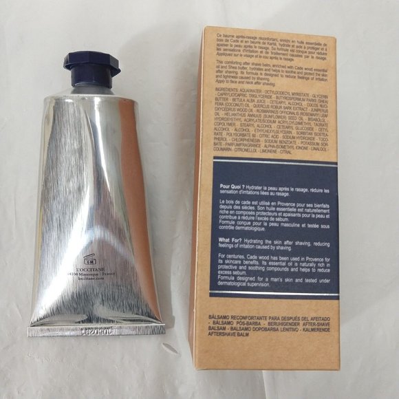 L'Occitane Men's Homme Cade After - Shave Balm 75ML/2.5OZ NEW - Picture 3 of 5